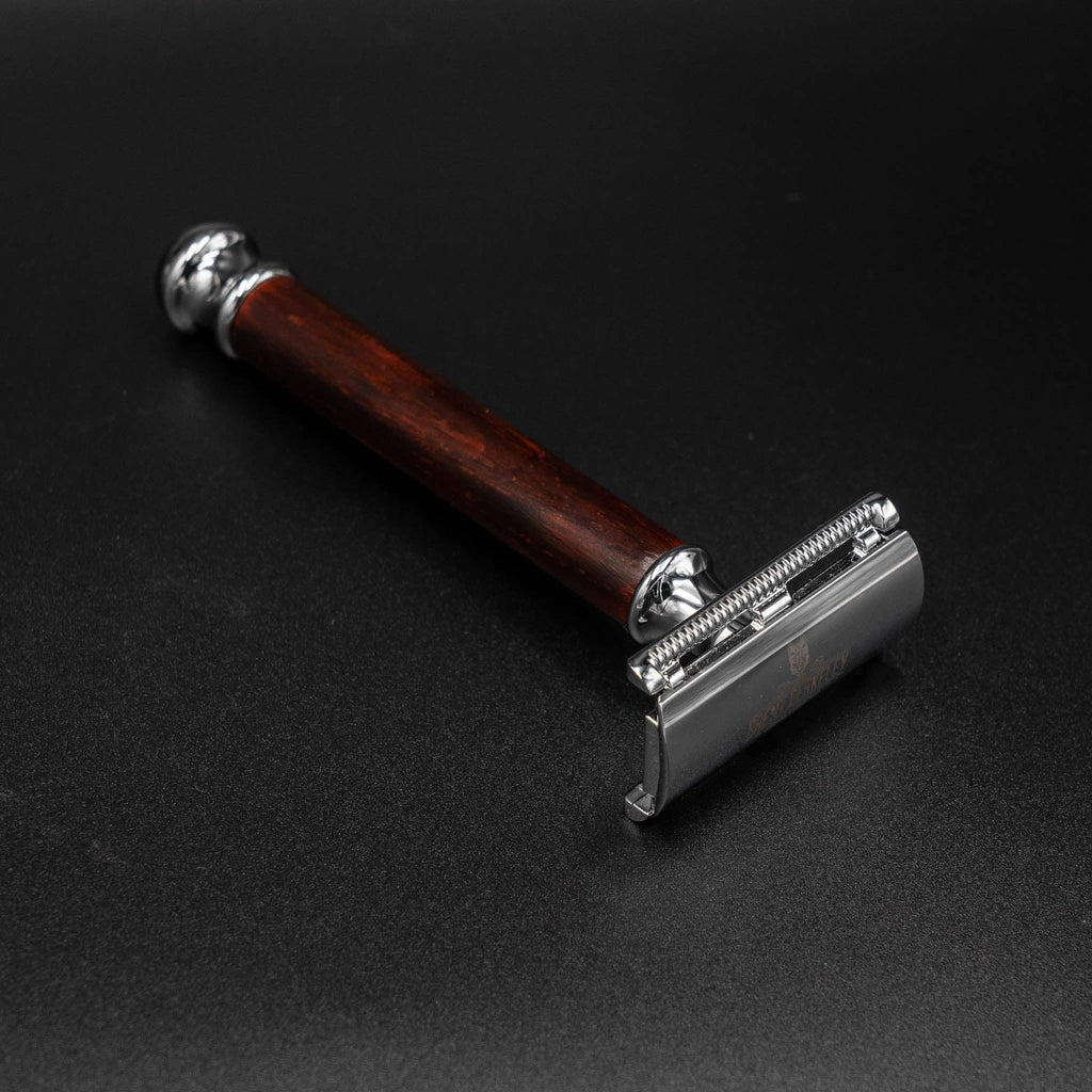 Säkerhetshyvel i sandelträ| Safety Razor | Brent Berkeley®