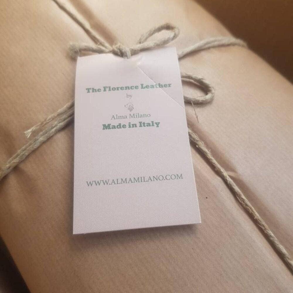 Necessär i italienskt läder | Svart | Aigin Milano