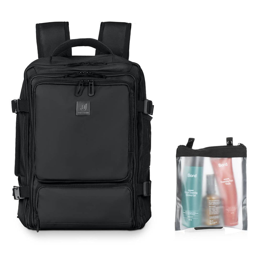 Kabinryggsäck | Optimerad som handbagage på flyg | James Hawk