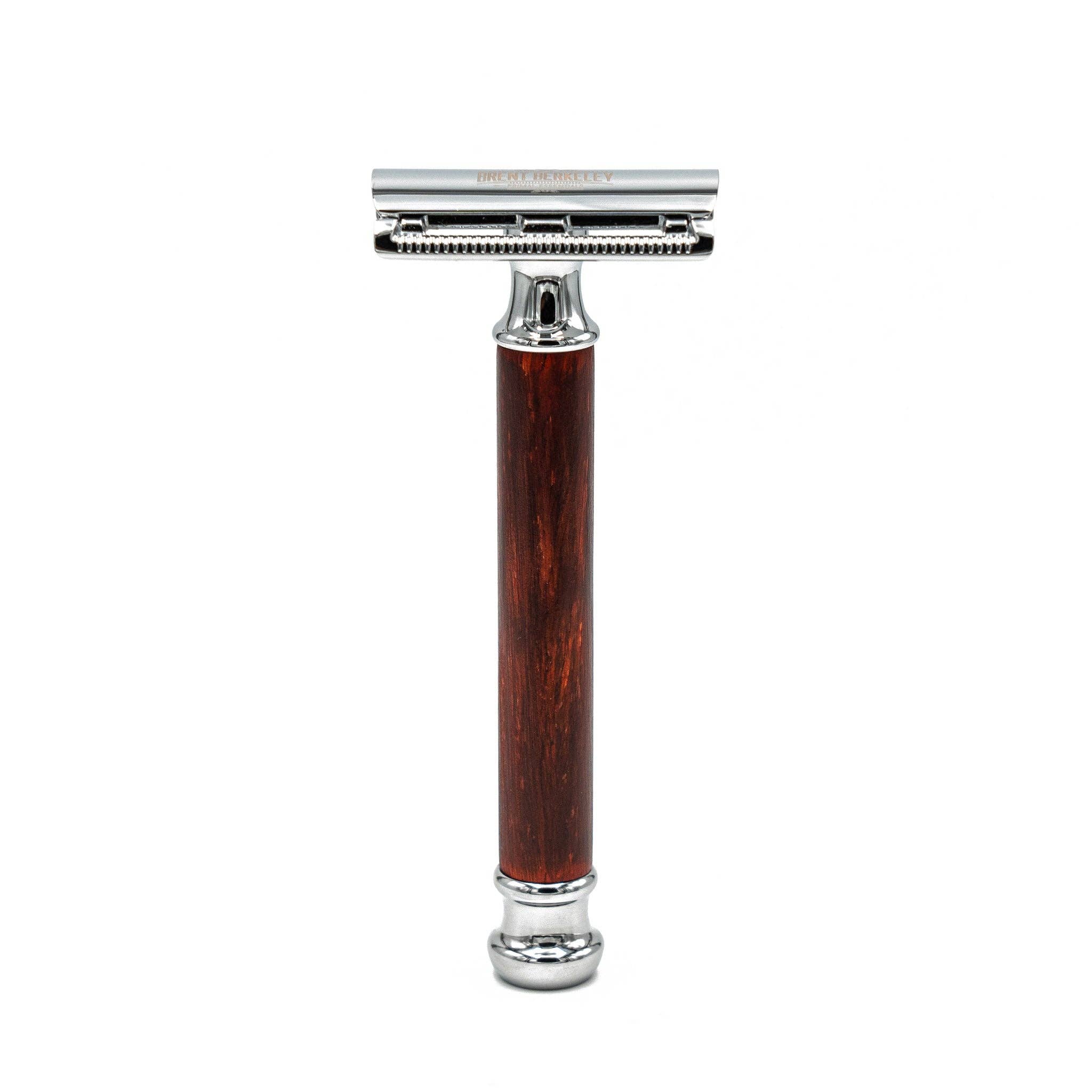 Säkerhetshyvel i sandelträ| Safety Razor | Brent Berkeley®