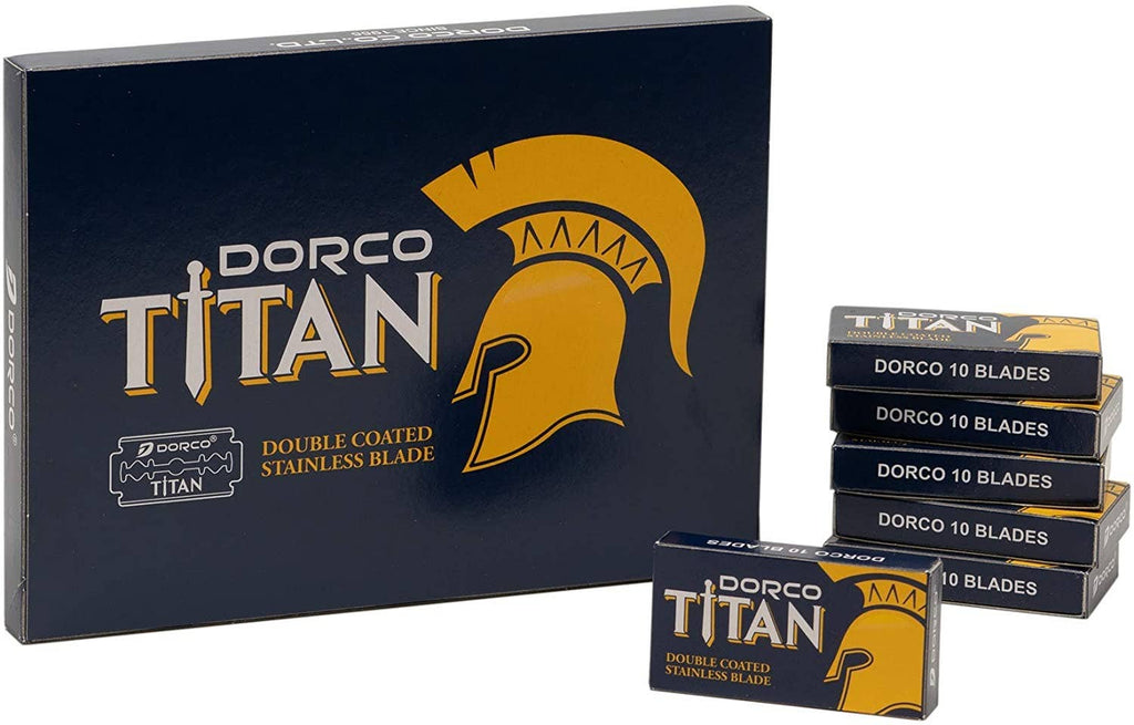 Dubbelrakblad 10-pack | Dorco Titan