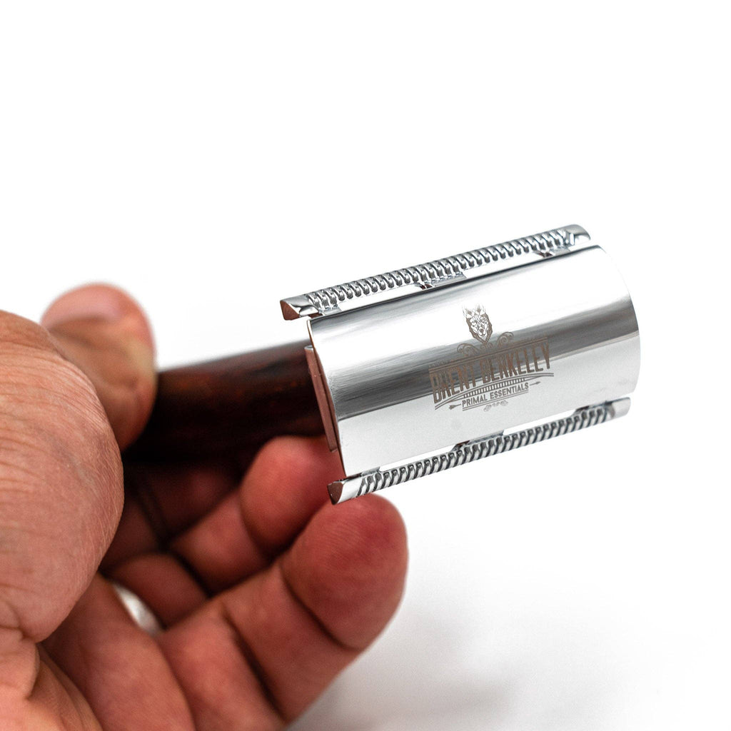 Säkerhetshyvel i sandelträ| Safety Razor | Brent Berkeley®