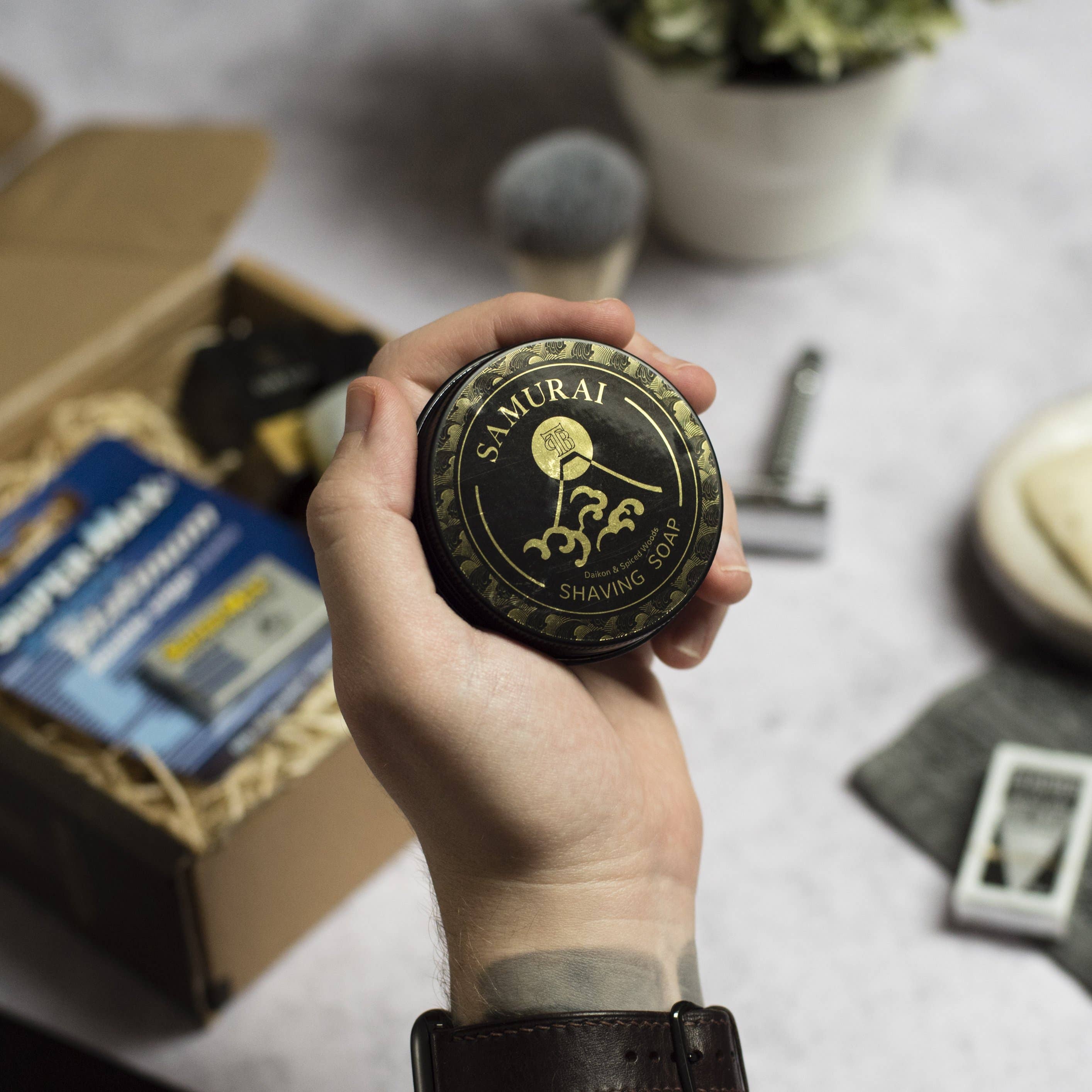 Samurai Shaving Soap | Raktvål | The Personal Barber