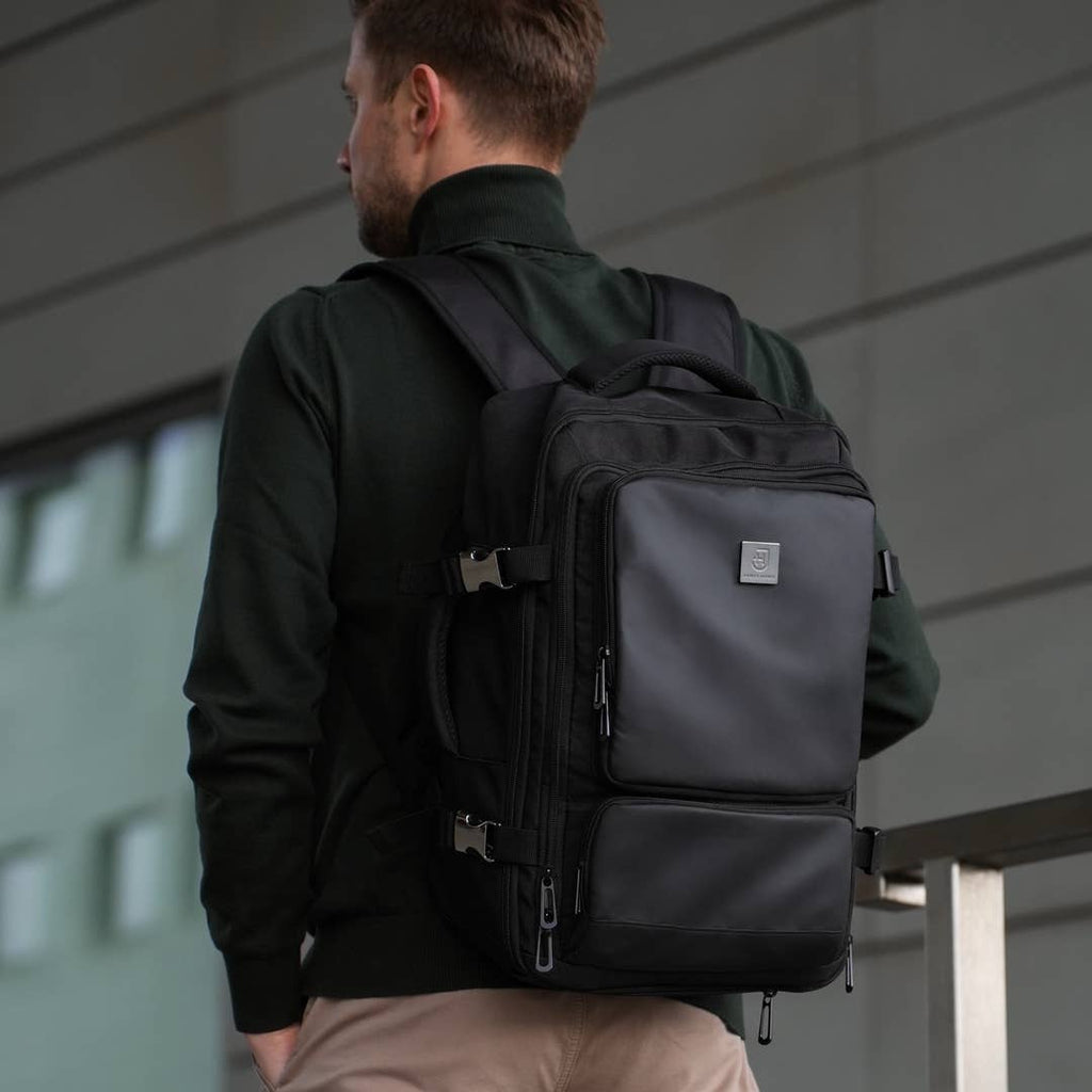Kabinryggsäck | Optimerad som handbagage på flyg | James Hawk