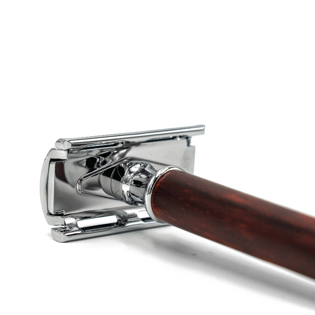 Säkerhetshyvel i sandelträ| Safety Razor | Brent Berkeley®