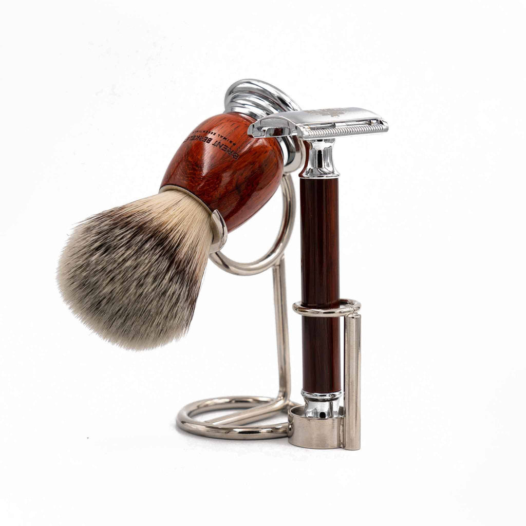 Rakbborste i sandelträ | The Original Shaving Brush | Brent Berkeley®