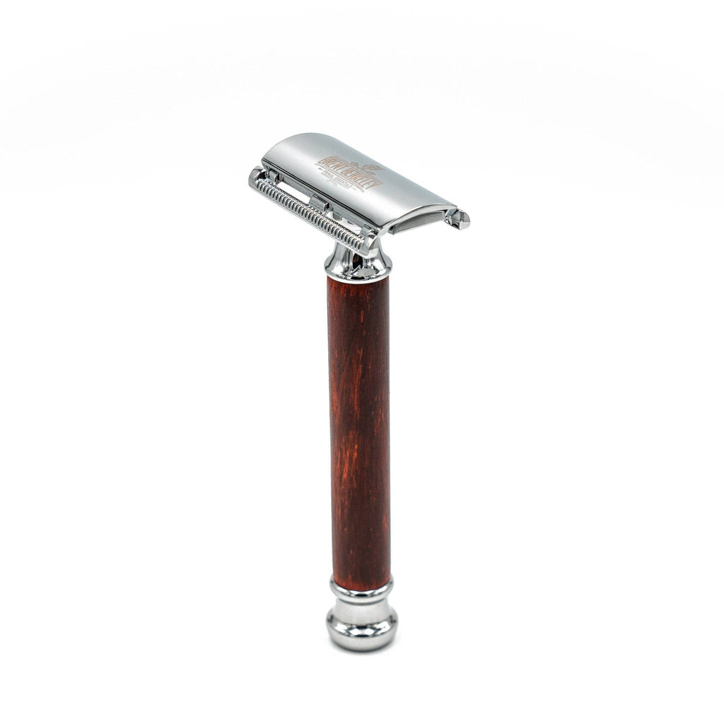Säkerhetshyvel i sandelträ| Safety Razor | Brent Berkeley®